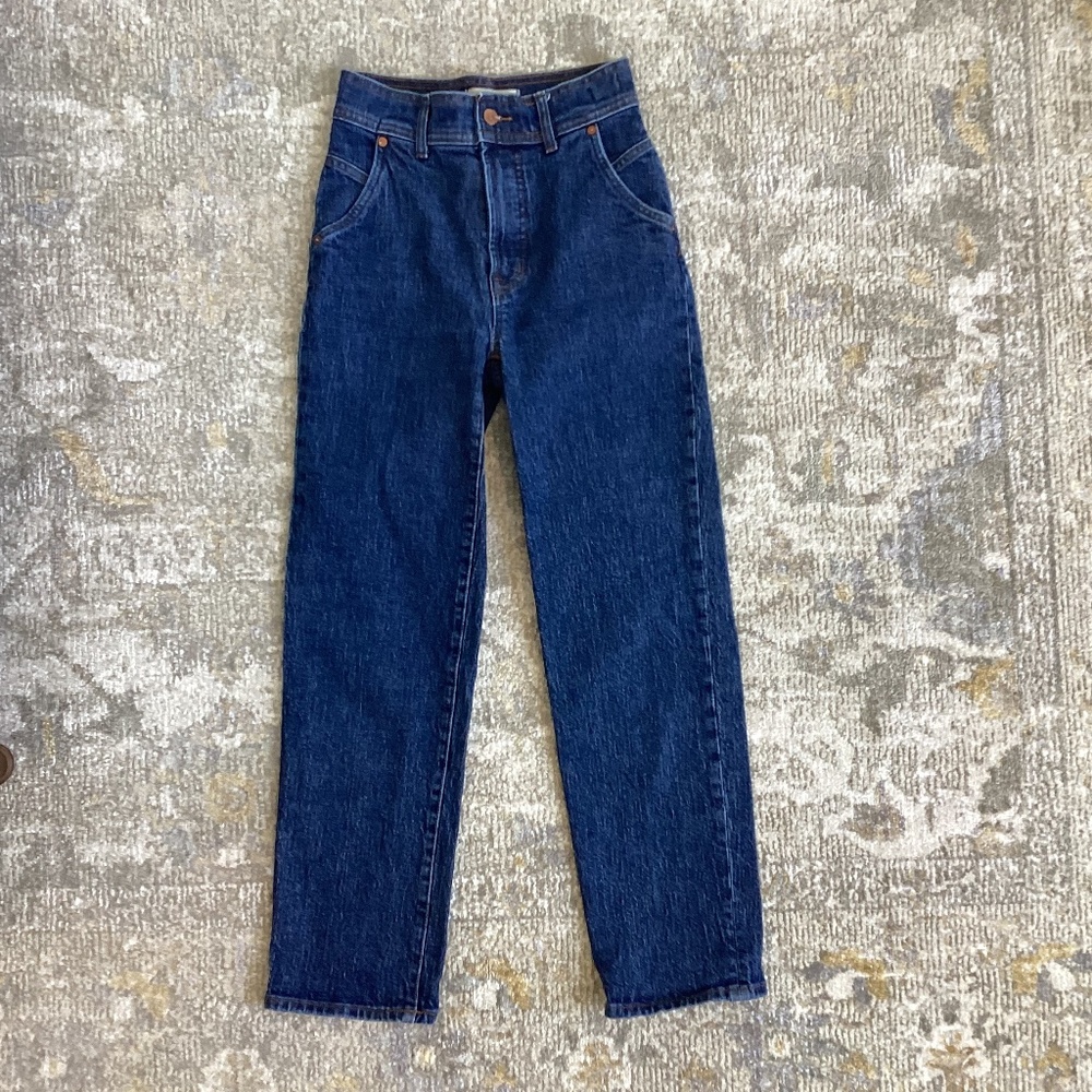 Madewell The Perfect Vintage Straight Jean size 24. Classic Rockabilly Blue Jean